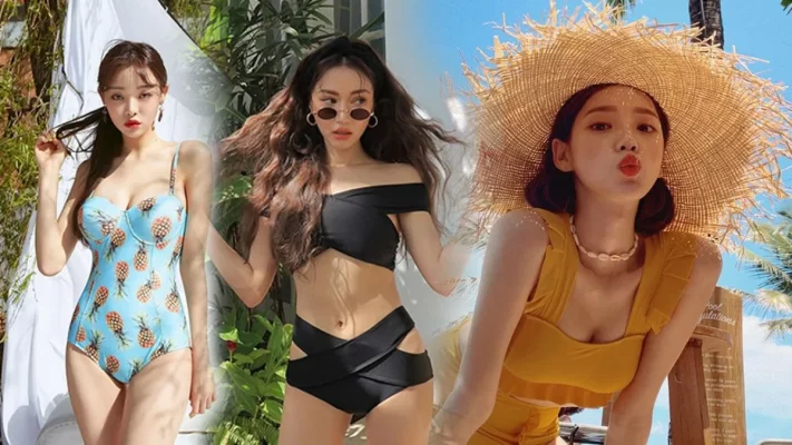 Vóc dáng chữ nhật và những nguyên tắc chọn đồ bơi