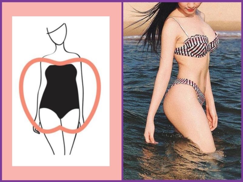 Bikini Cho Dáng Quả Táo, Bí Kíp Che Bụng Và Tôn Chân Thon
