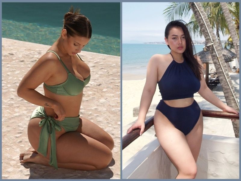 Bikini Cho Người Béo Bụng Tôn Dáng Che Khuyết Điểm Tuyệt Đối