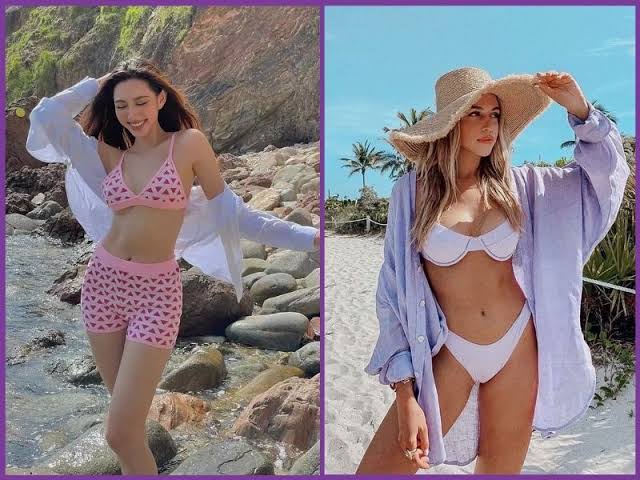 Cách Phối Bikini Với Áo Sơ Mi Đi Biển Cực Chất Và Sành Điệu
