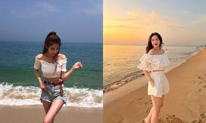 Bí Quyết Mix Bikini Với Quần Short Đi Biển Năng Động, Cá Tính